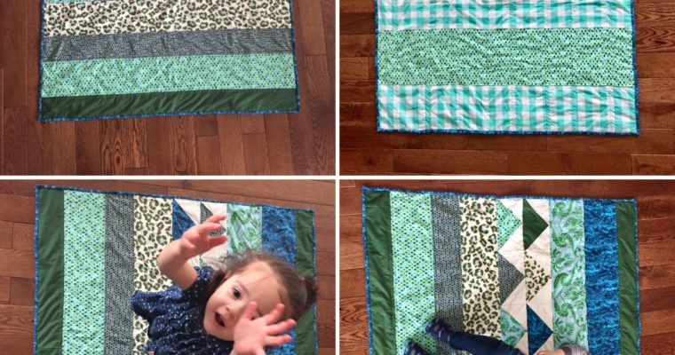 Modern, Stylish and Quick Baby Quilt