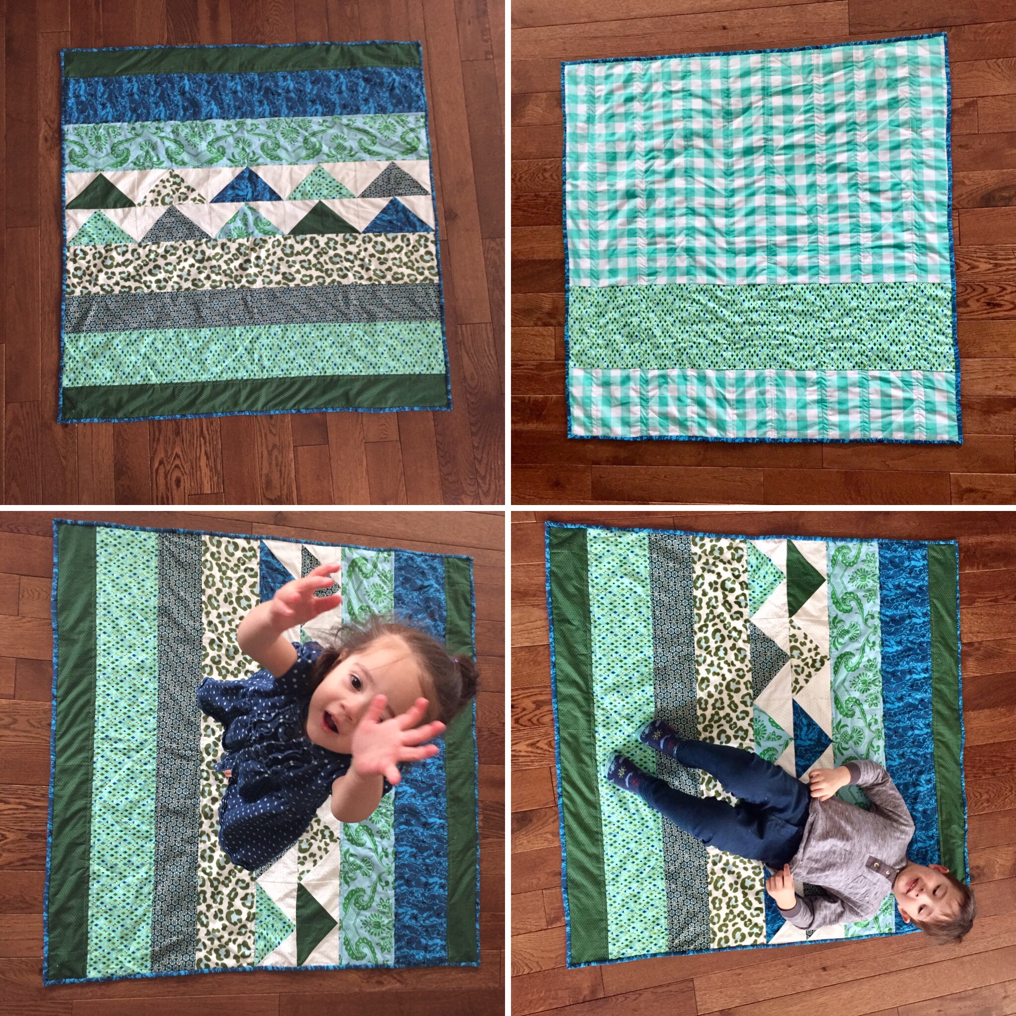 Modern, Stylish and Quick Baby Quilt