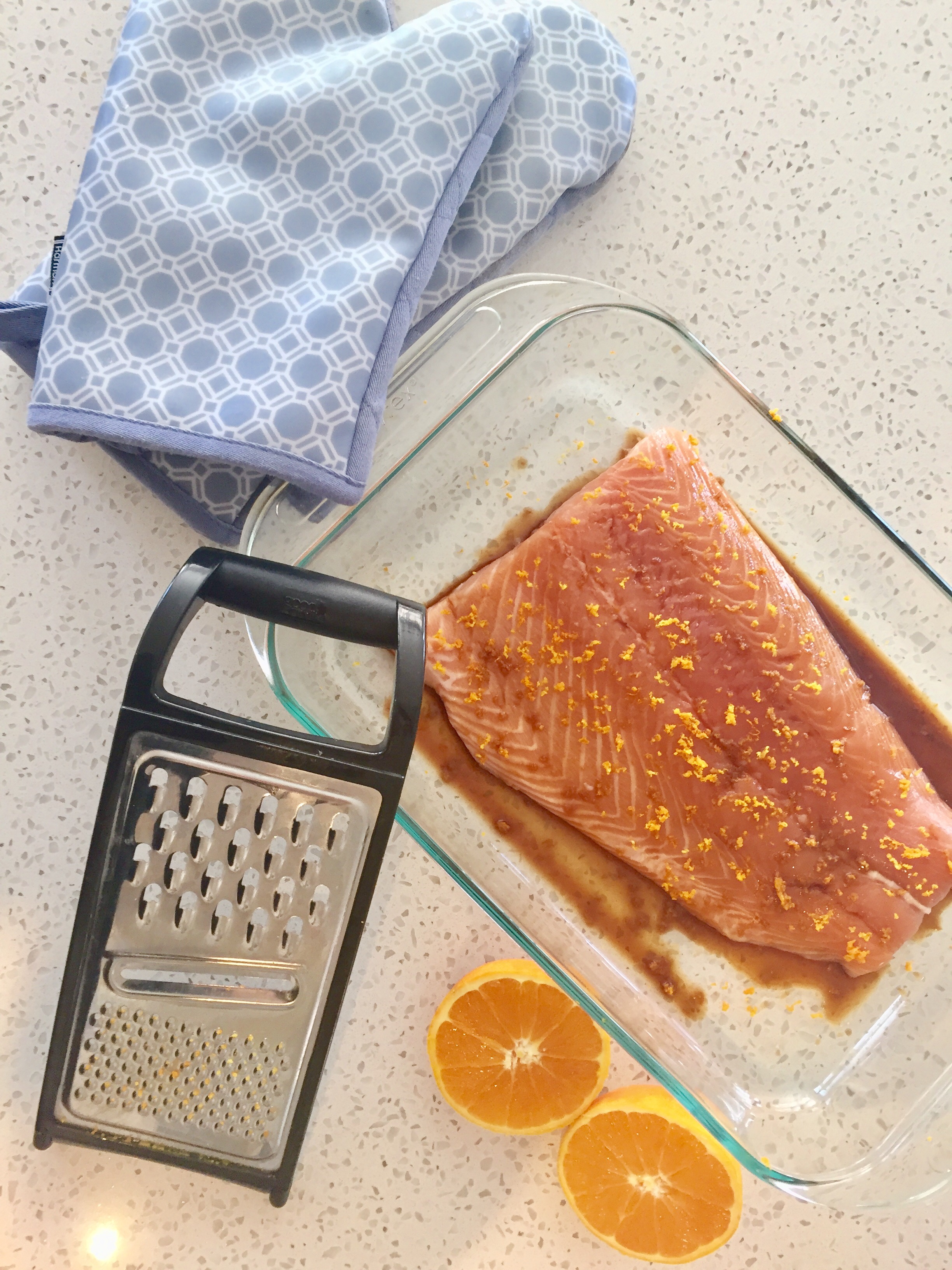 Soy and Citrus Salmon