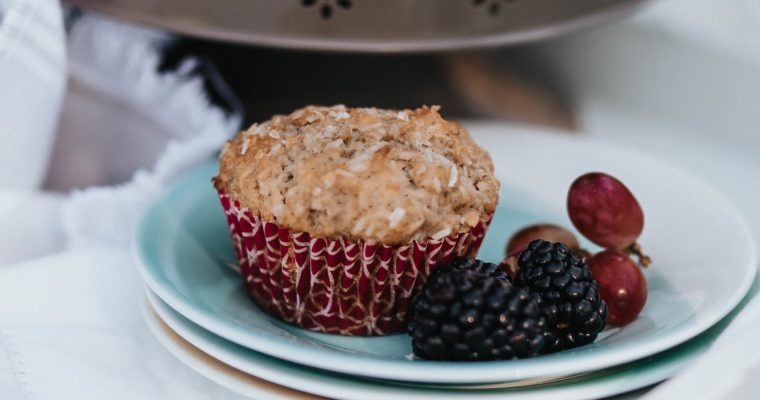 Coconut Oatmeal Muffins